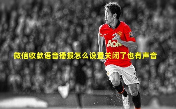 微信收款语音播报怎么设置关闭了也有声音