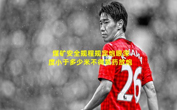 煤矿安全规程规定炮眼深度小于多少米不得装药放炮