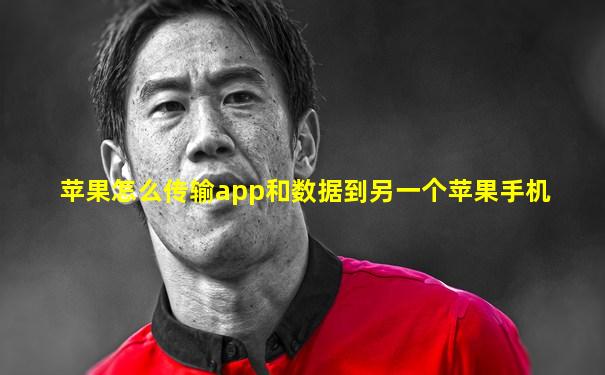 苹果怎么传输app和数据到另一个苹果手机