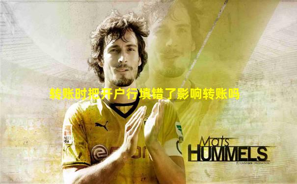 转账时把开户行填错了影响转账吗